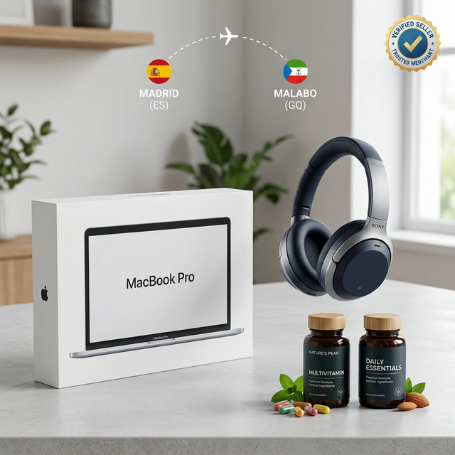 Encargos Amazon / Apple Store - Madrid a Malabo